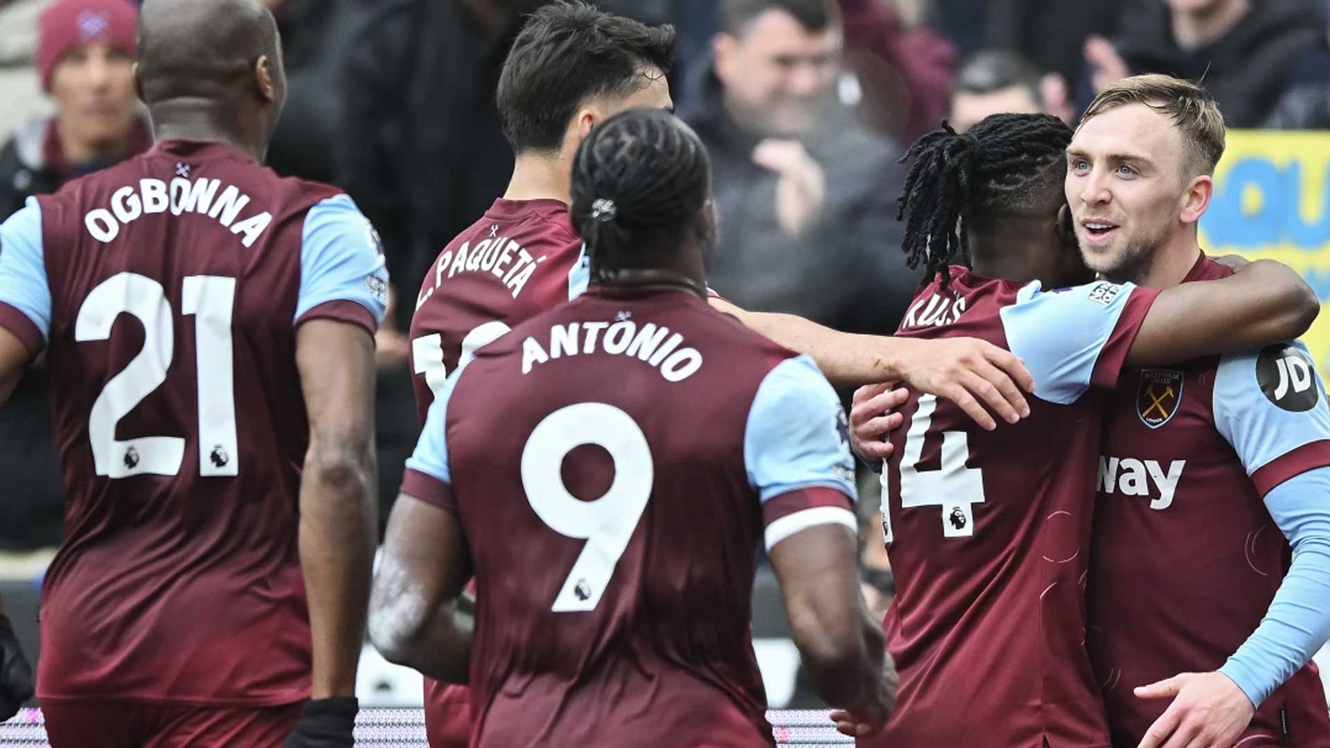 West Ham United Amankan Kemenangan Krusial di Kandang Crystal Palace