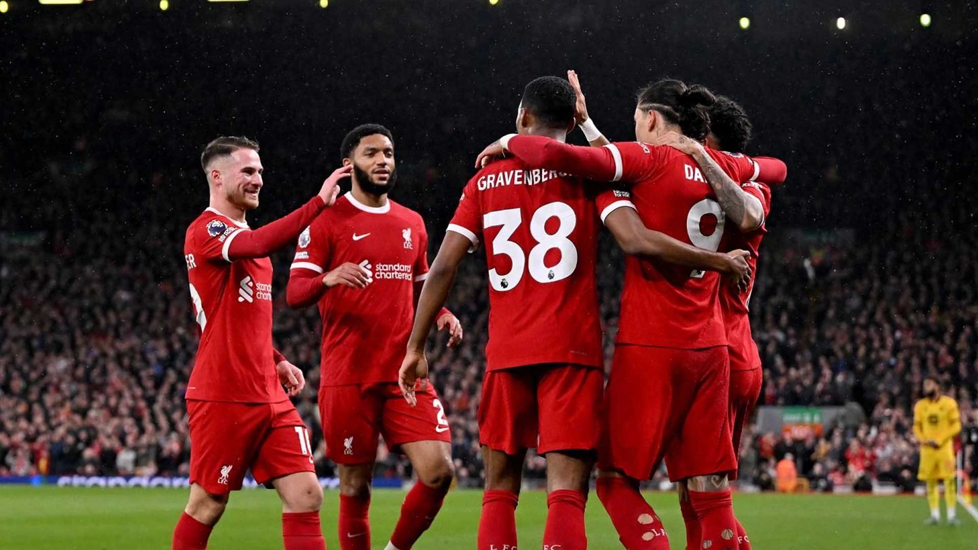 Gol Akhir Salah Bawa Liverpool Menang Lagi